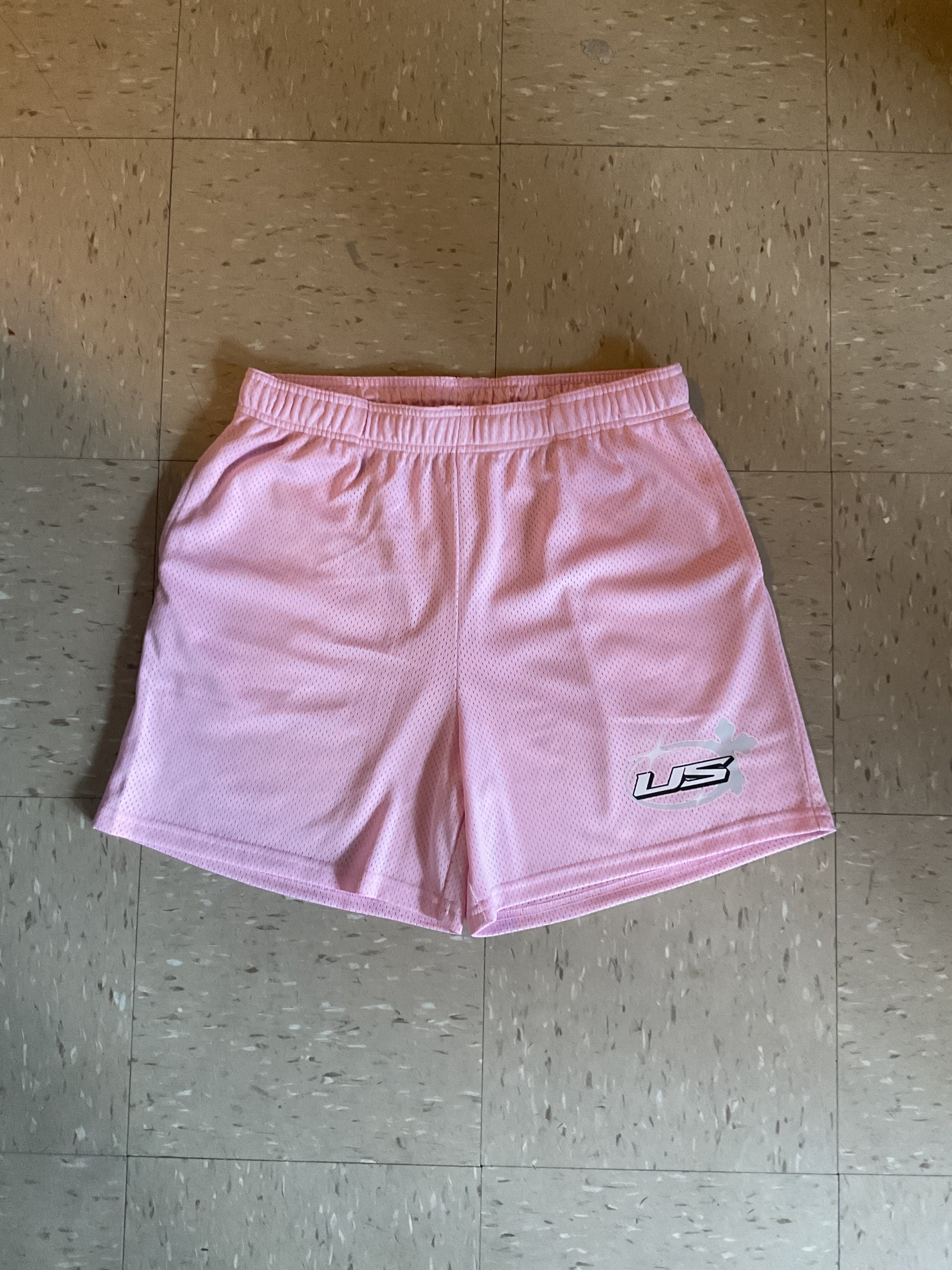 PINK “THE STORY” MESH SHORTS
